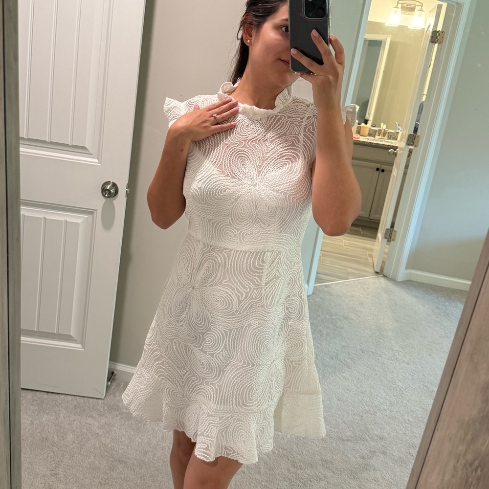 Anthropologie White Dress - Picture 2 of 7